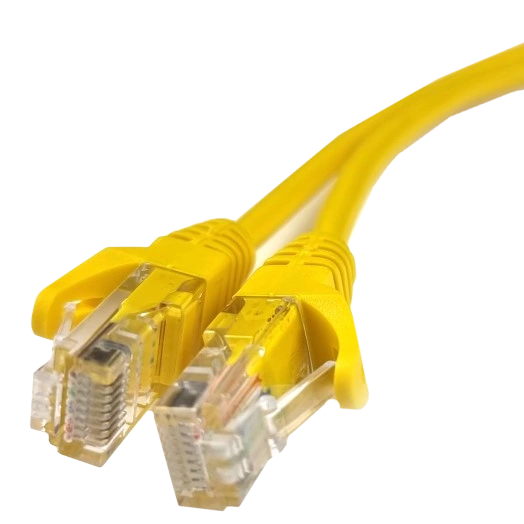 Патч-корд жовтий 1м EServer UTP CAT5e