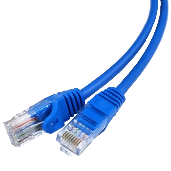Патч-корд синій 1м EServer UTP CAT5e