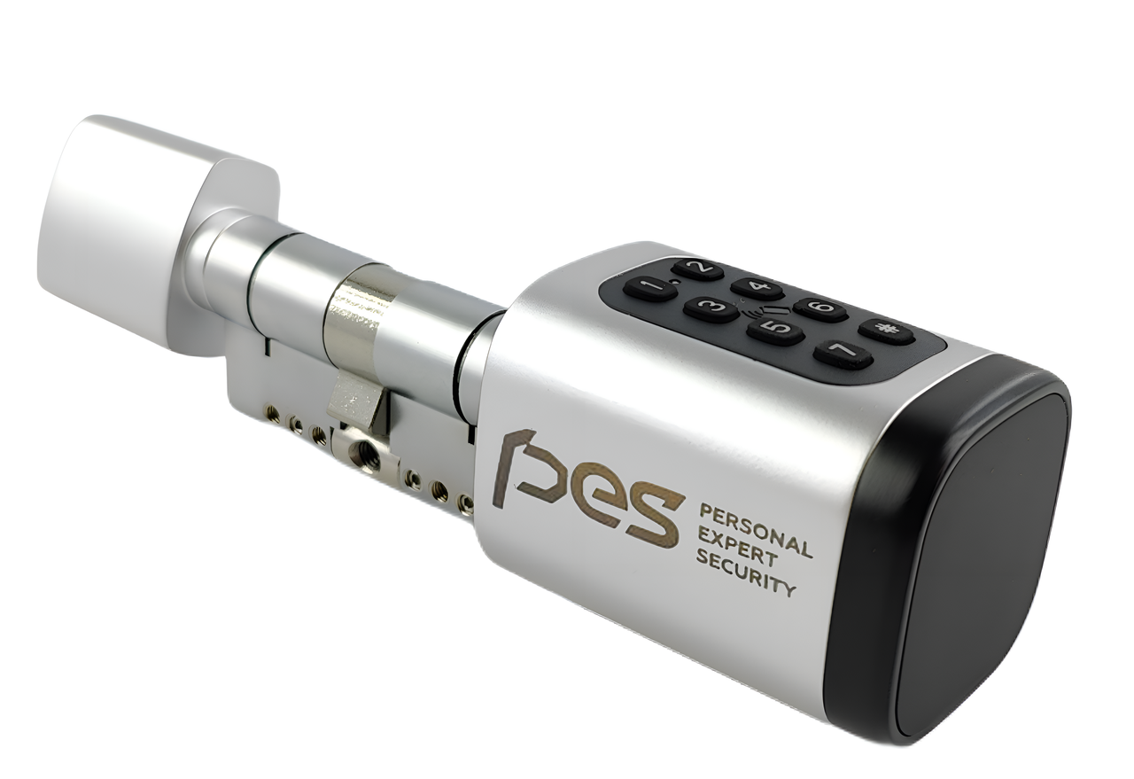 PES Cylinder 3 з клавіатурою та сканером відбитків пальця 130 мм 60x70Т — фото 5