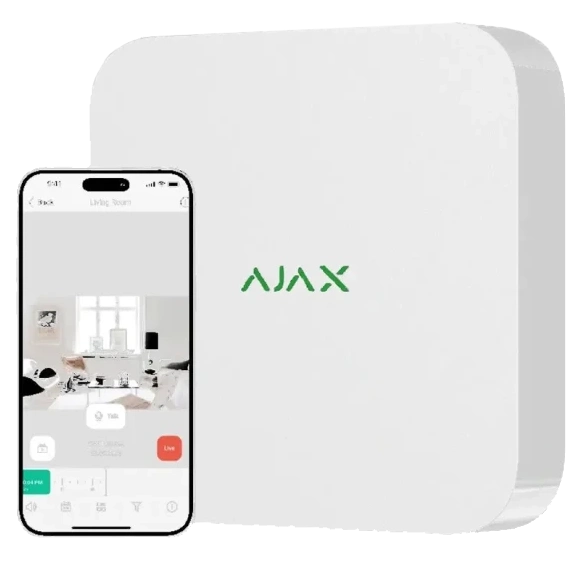 Відеореєстратор Ajax NVR (8ch) (8EU) white