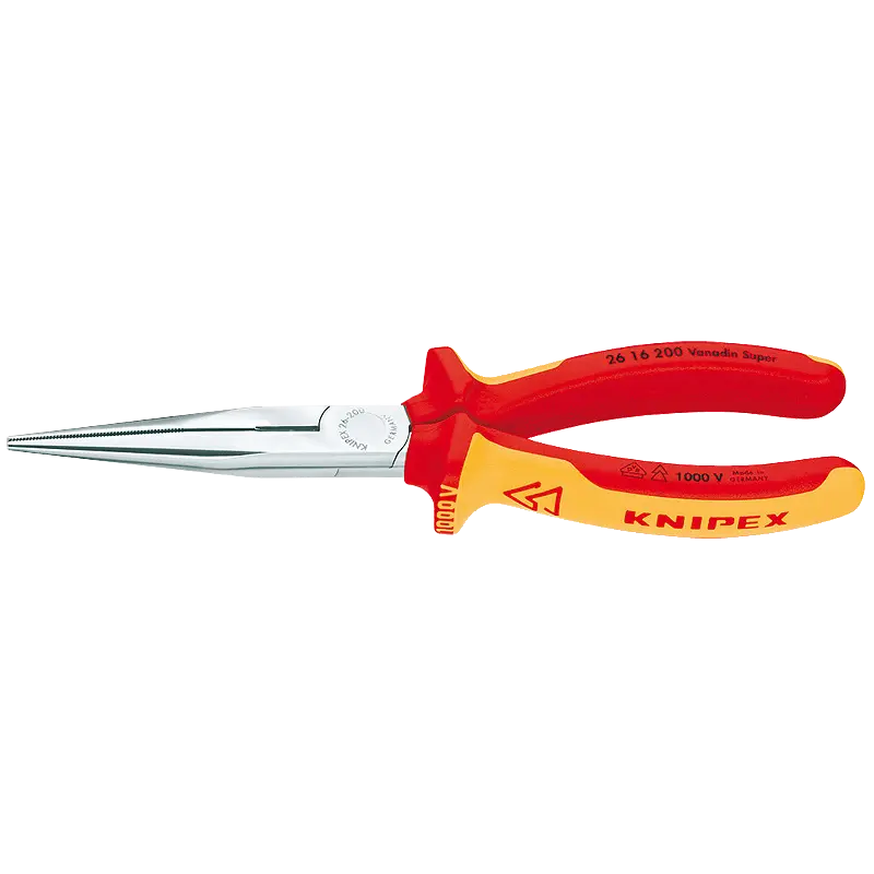 Плоскі круглогубці Knipex 26 16 200