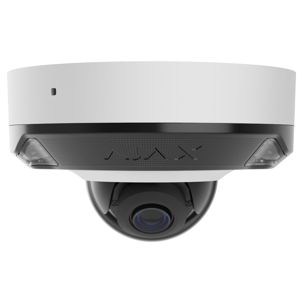 IP відеокамера Ajax DomeCam Mini HL (8 Mp/4 mm) white