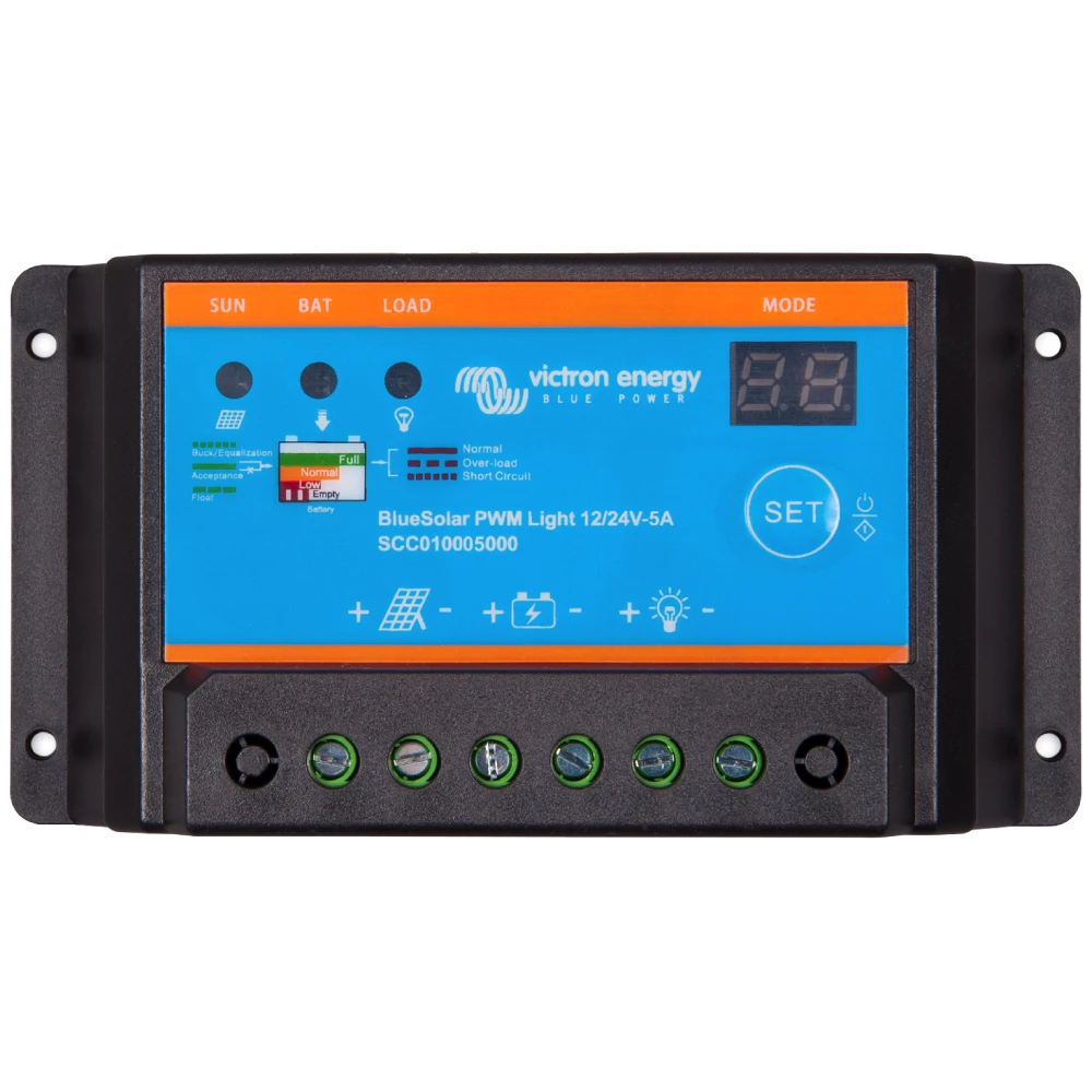 Контролер заряду Victron Energy BlueSolar PWM-Light Charge Controller 12/24-5