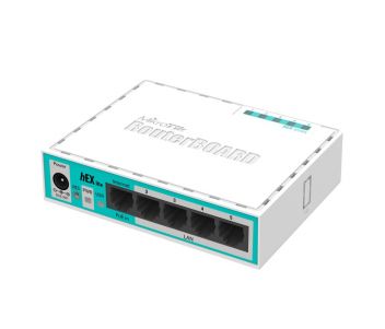 Маршрутизатор MikroTik hEX lite (RB750r2) 5-портовий