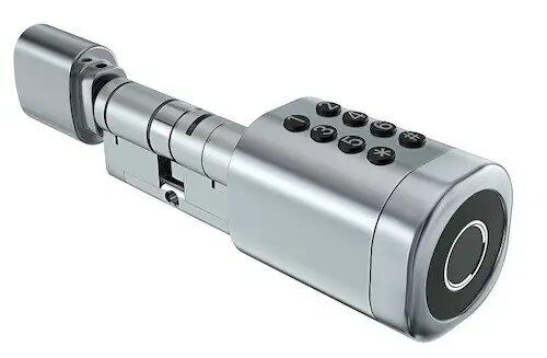PES Cylinder Silver 35x35 мм кодовий смарт-циліндр для замка — фото 10