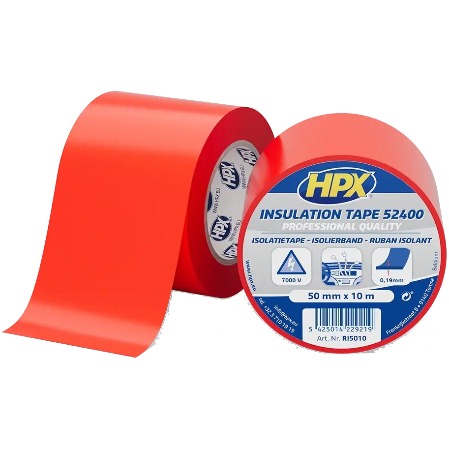 Стрічка ПВХ ізоляційна HPX RI5010 52400 50мм x 10м