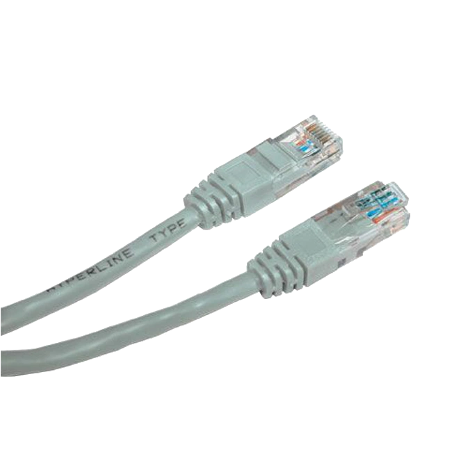 сірий EServer Патч-корд E-server UTP, 0.5 м, кат. 5e