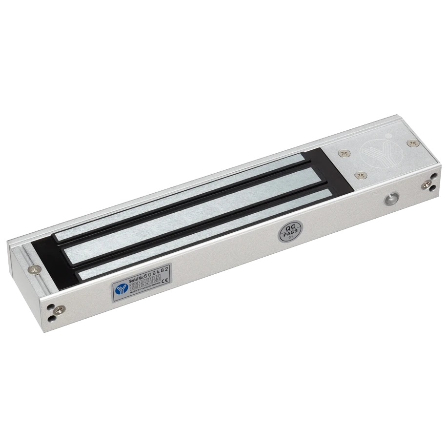 Електромагнітний замок Yli Electronic YM-350N(LED)-DS (у комплекті планочки)