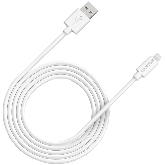 Кабель Lightning - USB 2м Canyon MFI-12