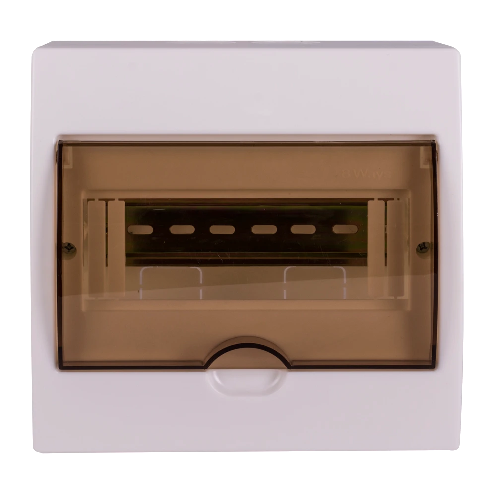 Корпус пластиковий 8-модульний навісний Enext e.plbox.stand.n.08k