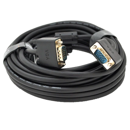 Кабель (тато-тато) VGA VEGGIEG VG-5 5м