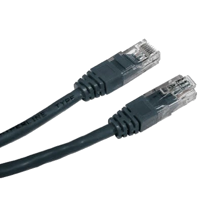 Патч-корд Cablexpert PP12-5M/BK 5 м кат.5Е чорний