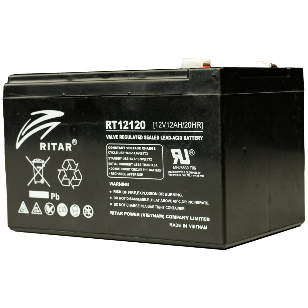 Акумуляторна батарея RITAR RT12120