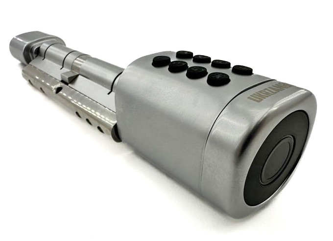 PES Cylinder Silver 55х50Т кодовий смарт-циліндр для замка — фото 4