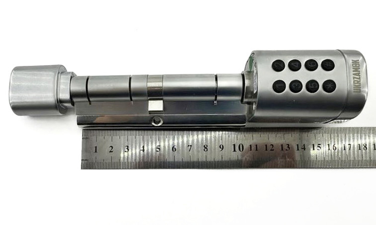 PES Cylinder Silver 55х50Т кодовий смарт-циліндр для замка — фото 6