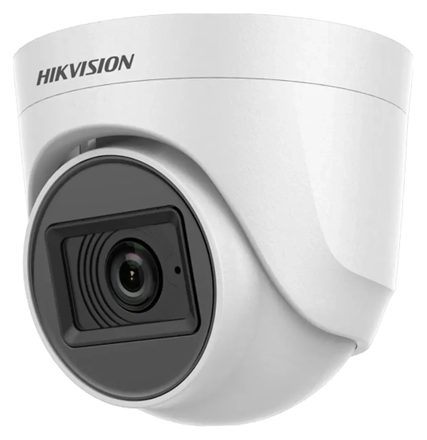 Turbo HD відеокамера Hikvision DS-2CE76H0T-ITPFS 5МП (2.8мм) з мікрофоном
