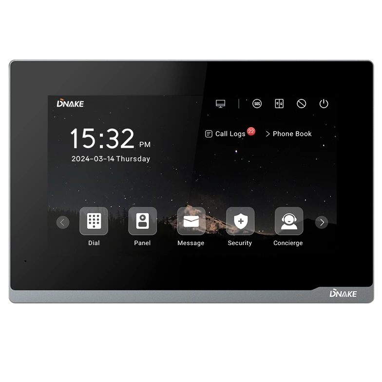 Відеодомофон з Wi-Fi Dnake E217W 7" Linux