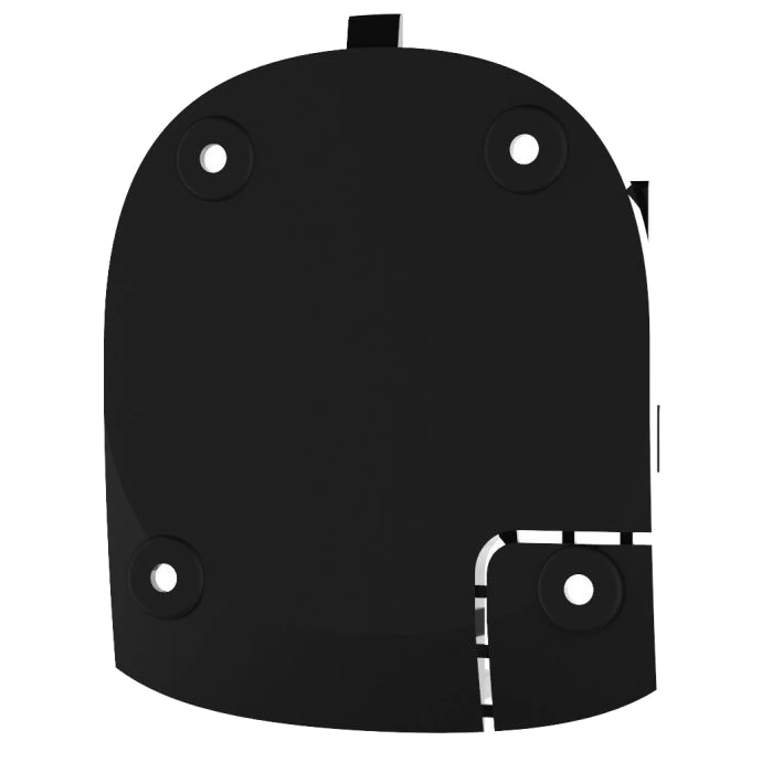 Частина пластикового корпусу Ajax Smartbracket Ajax Hub black