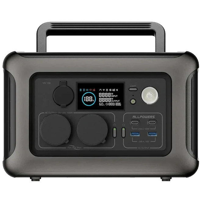 Портативна зарядна станція Allpowers R600 299 Вт·г 600 Вт