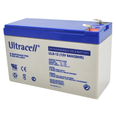 Свинцево-кислотна акумуляторна батарея Ultracell UL9-12 9A•г 12В