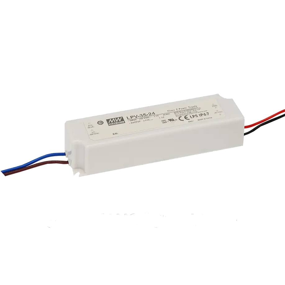 Імпульсне джерело живлення Mean Well LPV-35-24 Rohs AC/DC 24В 1.5А