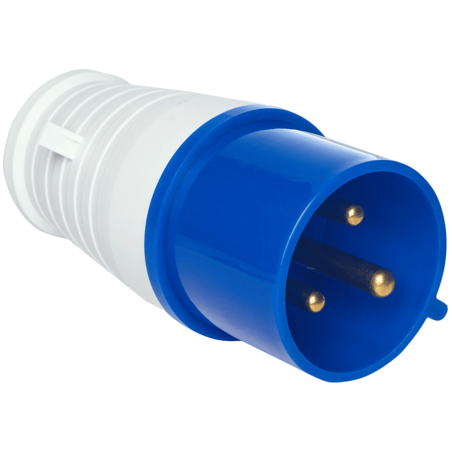 Вилка переносна UEA 023 32А 220В 2Р+Е IP44