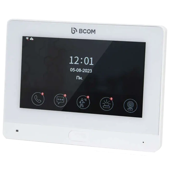 Відеодомофон BCOM BD-760FHD/T White