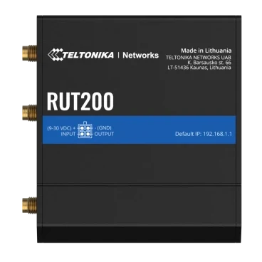 Промисловий стільниковий маршрутизатор Teltonika RUT200 з 4G LTE, Wi-Fi