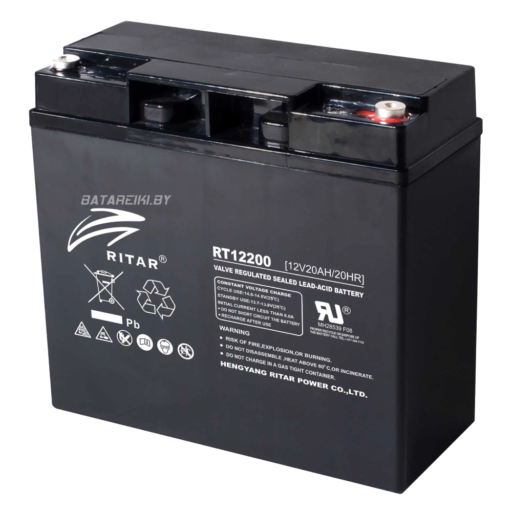 Акумуляторна батарея RITAR RT12200 (12V20AH)