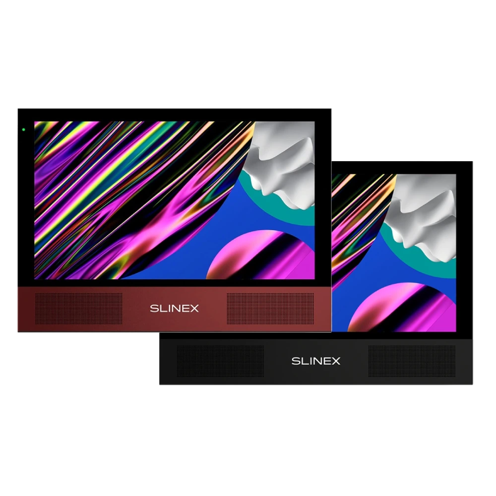 Відеодомофон Slinex Sonik 10 10"дюймів чорний/червоний