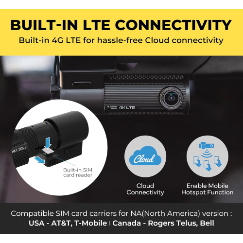 Blackvue DR970X-2CH LTE Plus II відеореєстратор PittaSoft Ltd — фото 3