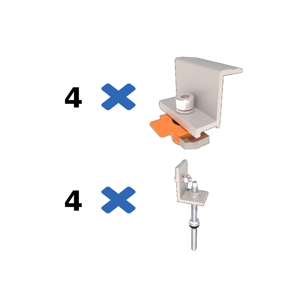 Комплект кріплень Kripter MetalTile I до металочерепиці