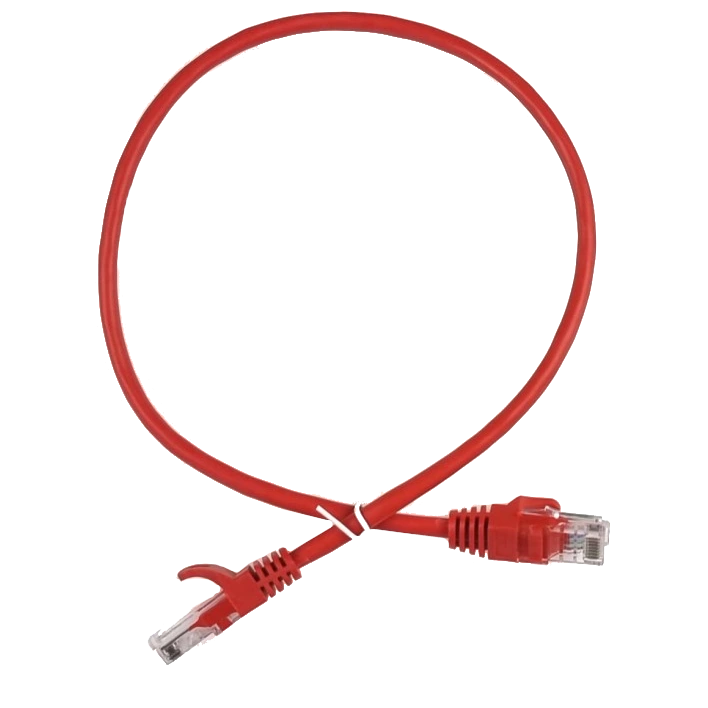 Патч-корд червоний EServer UTP CAT5e