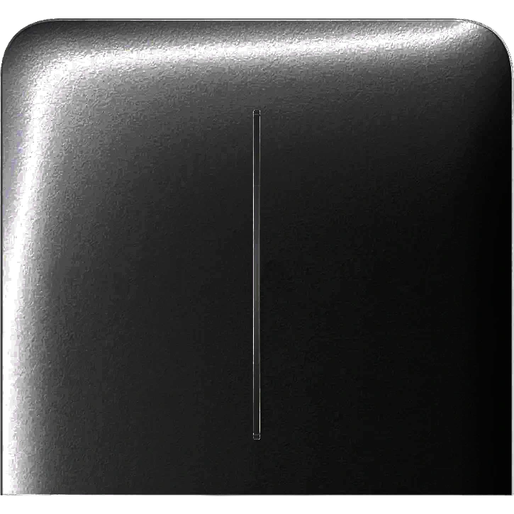Кнопка Ajax SideButton (2-gang) vertical black