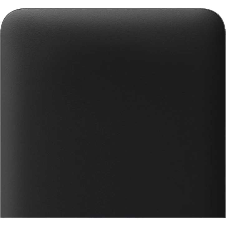 Кнопка Ajax SideButton (1-gang) black vertical
