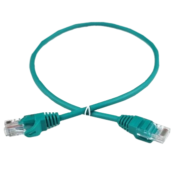 Патч-корд зелений 0.25м EServer UTP CAT5e