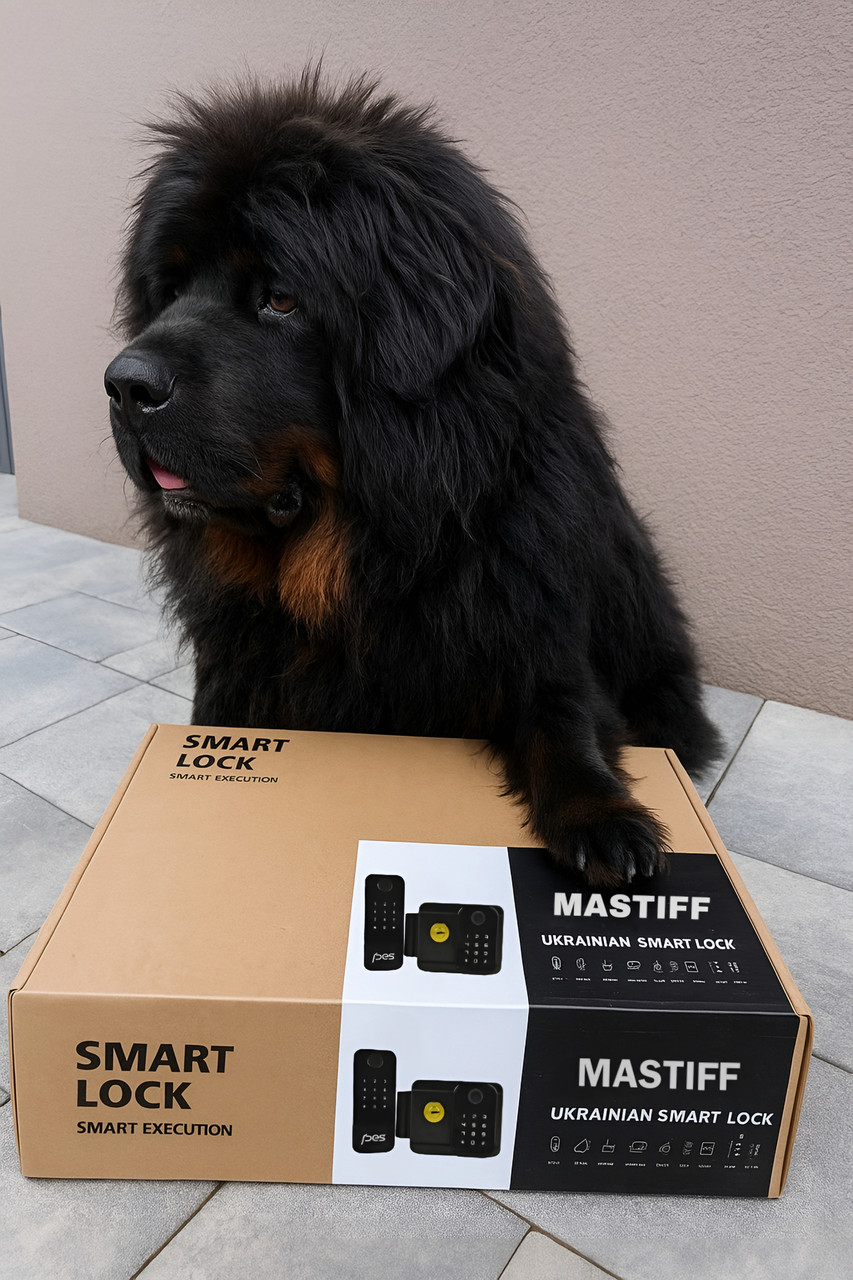 PES Mastiff розумний кодовий замок для каліток — фото 10