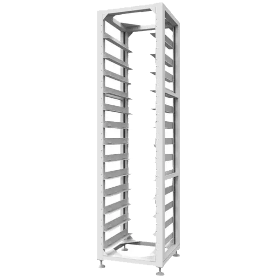 Стойка Deye 3U-HRack-2G 13 floors для 12 висковольтних батарей
