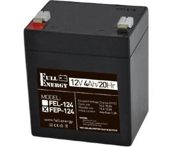 Свинцево-кислотна акумуляторна батарея Full Energy FEP-124 4А•г 12В