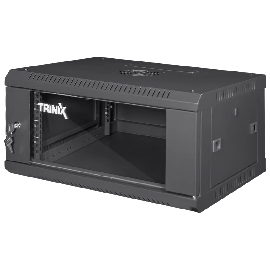 Комутаційна шафа Trinix TRX-6U/600x450x370 Black