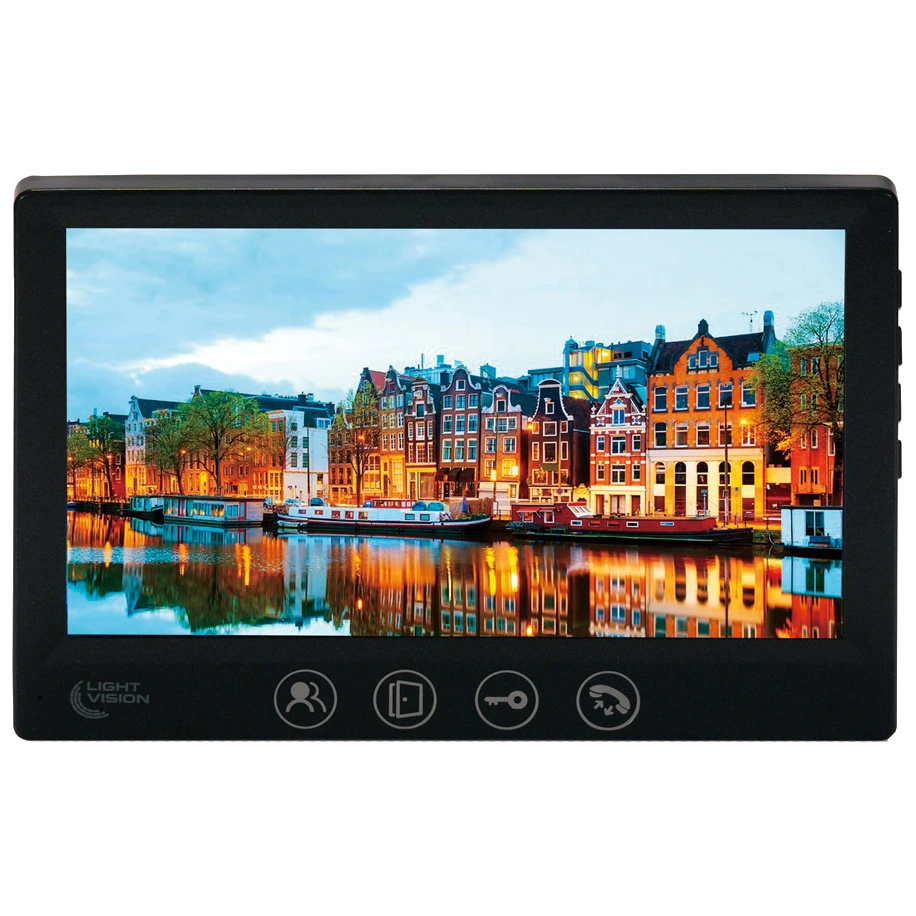 Відеодомофон Light Vision AMSTERDAM FHD BLACK