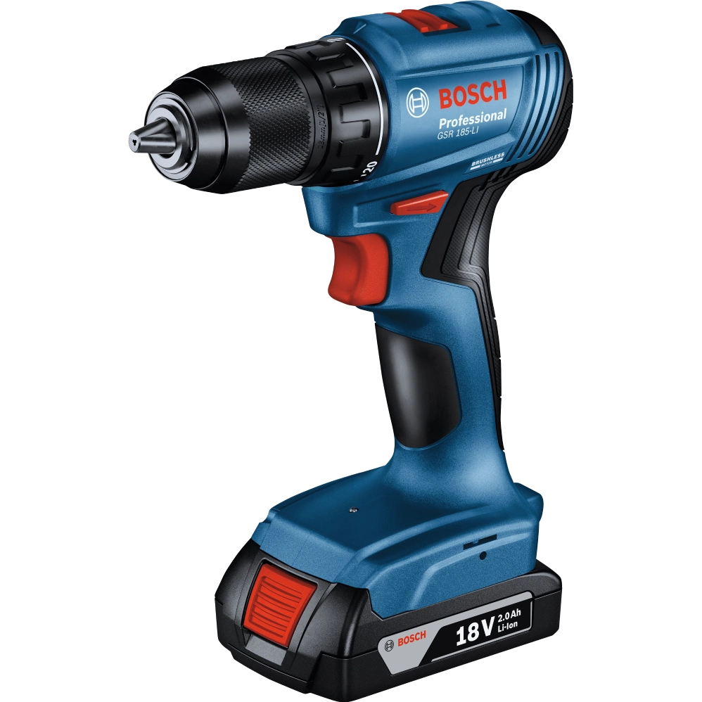Акумуляторний ударний дриль-шурупокрут Bosch GSB 185-LI (0.601.9K3.100)