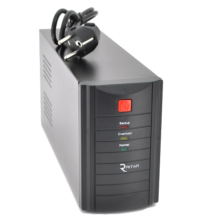 ДБЖ RITAR Proxima-L RTM1000 600Вт AVR 3xSCHUKO