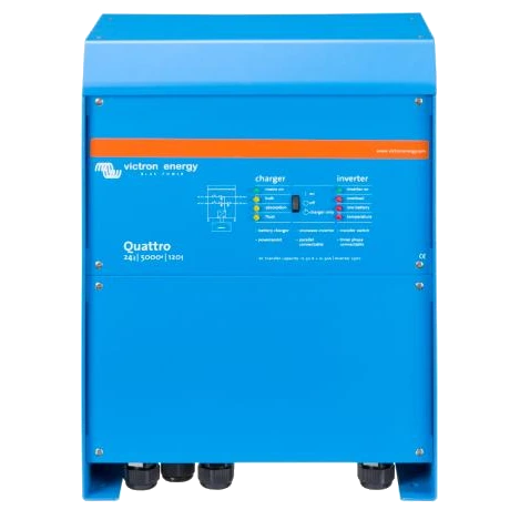 Інвертор Victron Energy VictronEnergy Quattro 24/5000/120-100/100 однофазний чиста с