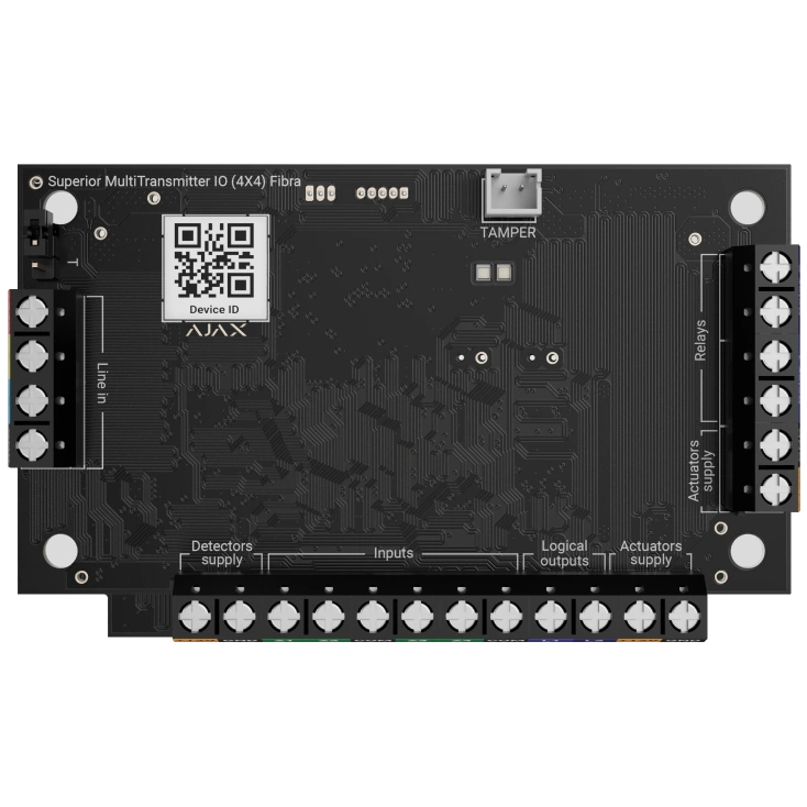 Superior MultiTransmitter IO (4X4) Fibra Ajax