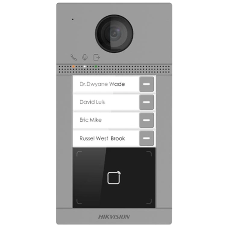 Виклична панель з Wi-Fi Hikvision DS-KV8413-WME1(C)/Flush/Europe BV