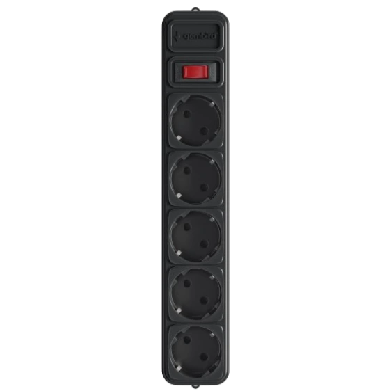 Мережевий фільтр для ДБЖ (UPS) 1.8 м кабель 5 розеток Gembird SPG5-X-6B