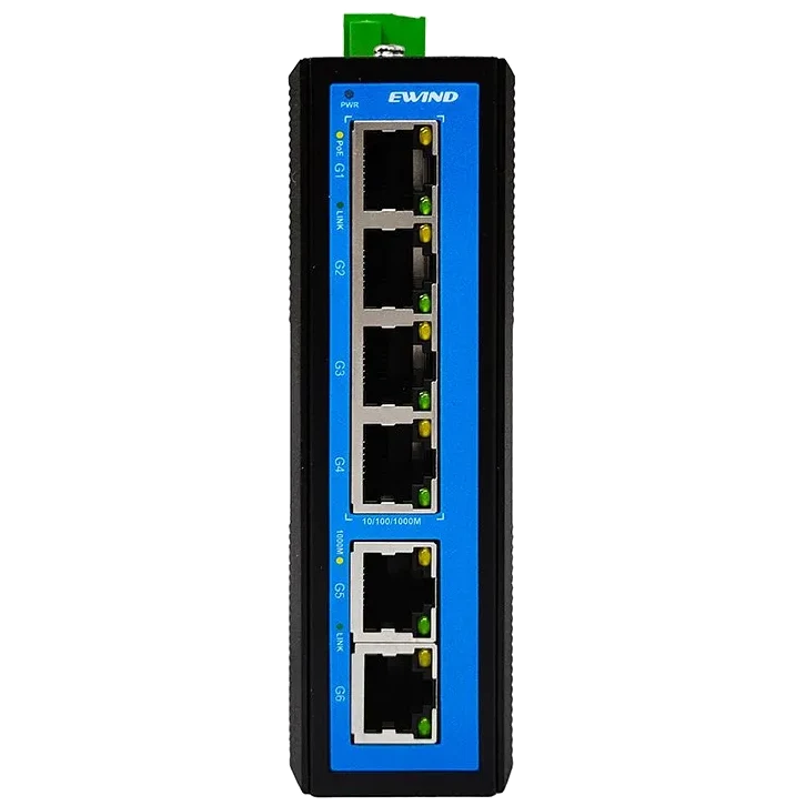 Комутатор 6 портів некерований Ewind EW-PIS1806GE
