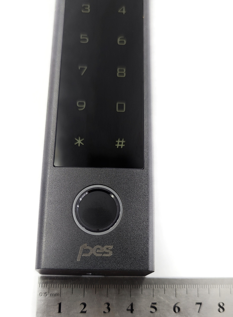 PES KeyPad slim біометричний контролер доступу чорний — фото 6