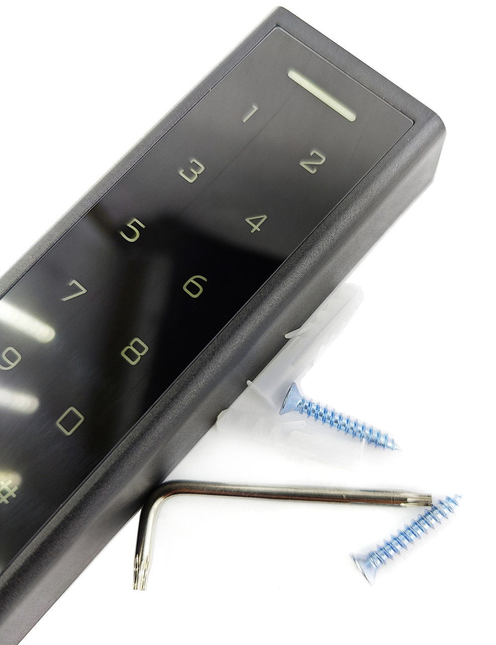 PES KeyPad slim біометричний контролер доступу чорний — фото 7